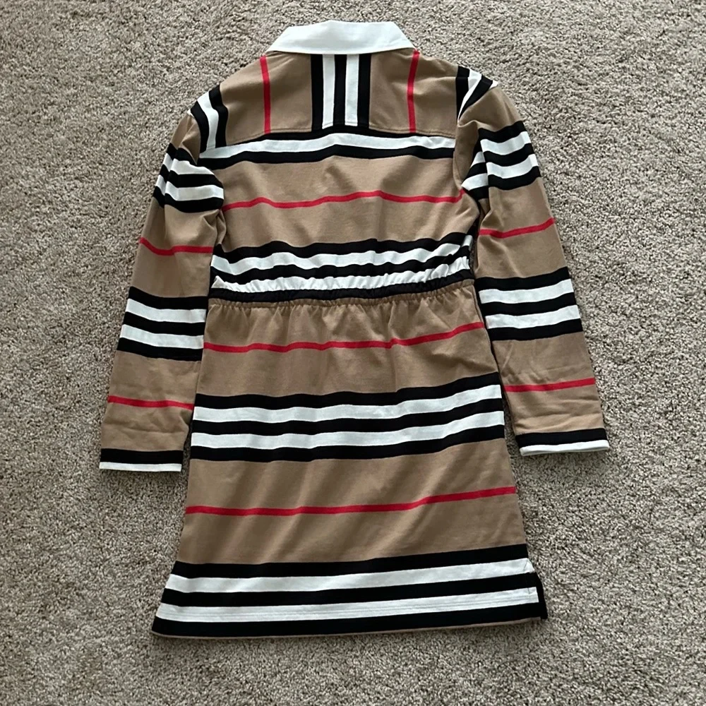 Burberry Girls Long Sleeve Dress - Picture 2 of 4